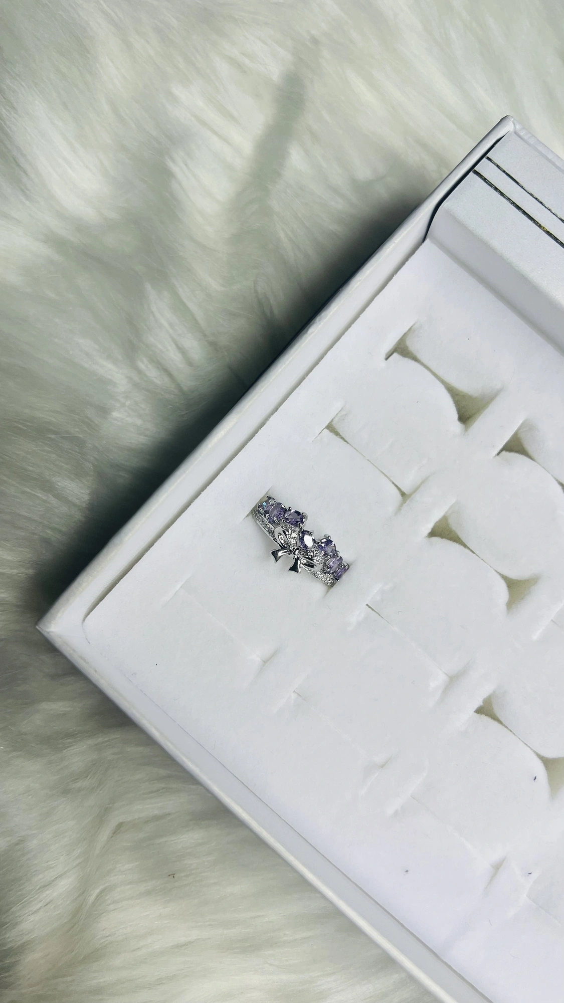 The Royal Lilac Ring