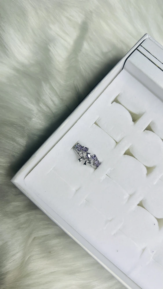 The Royal Lilac Ring