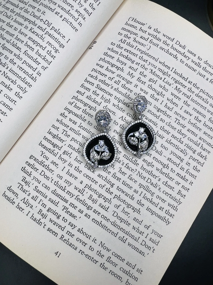 Black Vintage Earrings
