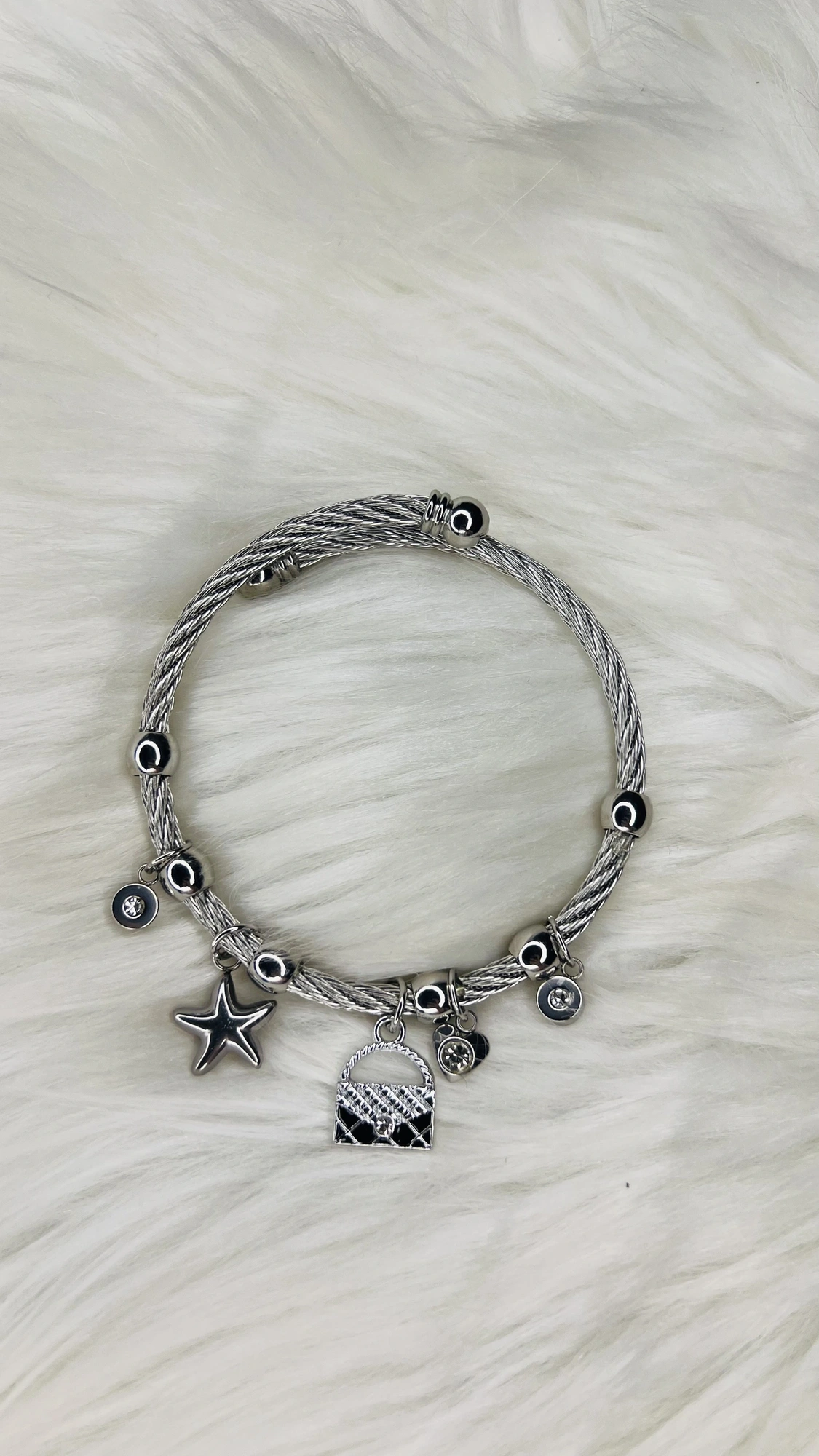Charm Star Bracelet (Silver)