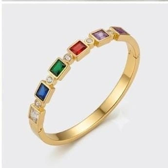 Multi stones handcuff, photo 1 of 3