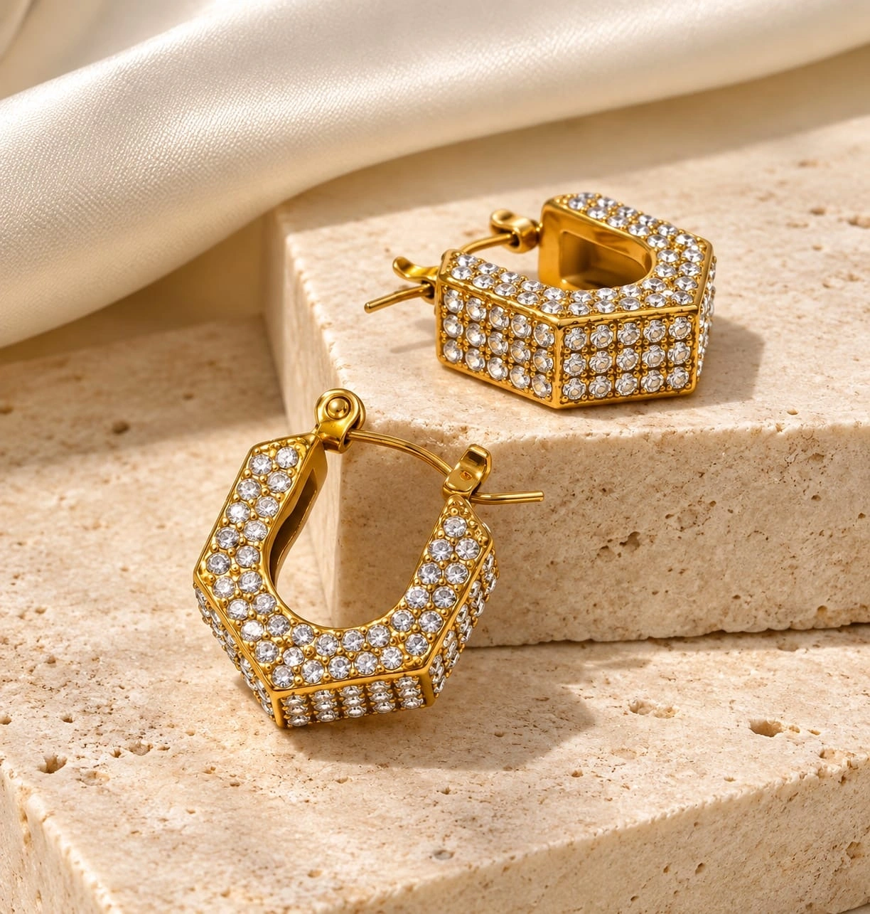 Hexagonal hoops, photo 1 of 2