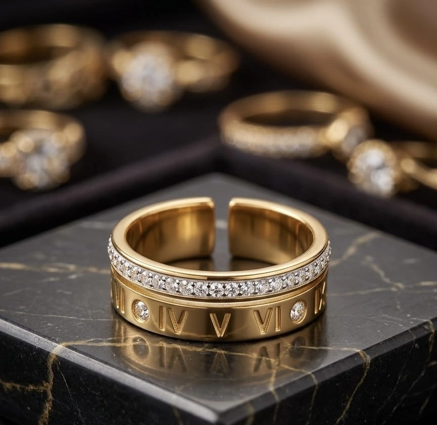 Roman Noir Ring
