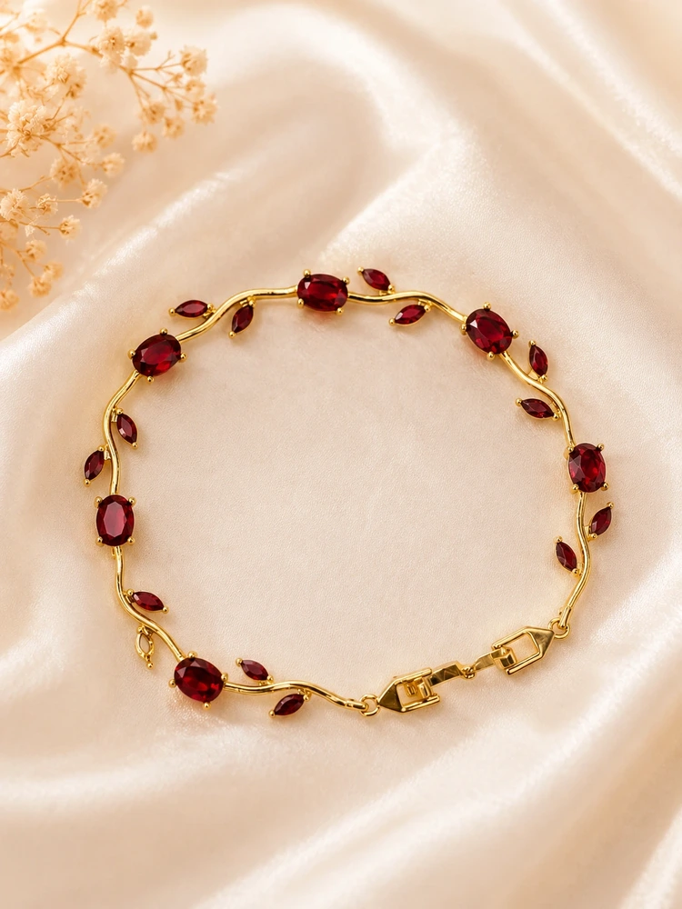 Red Tulip Bracelet 